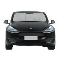 Custom Fit Car Front Window Foldable Sunshade for Tesla Model Y (2020-2024)