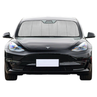 Custom Fit Car Front Window Foldable Sunshade for Tesla Model 3 (2019-2024)
