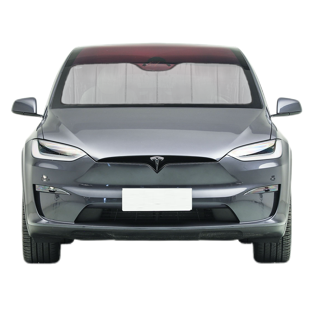 Custom Fit Car Front Window Foldable Sunshade for Tesla Model X (2015-2019)