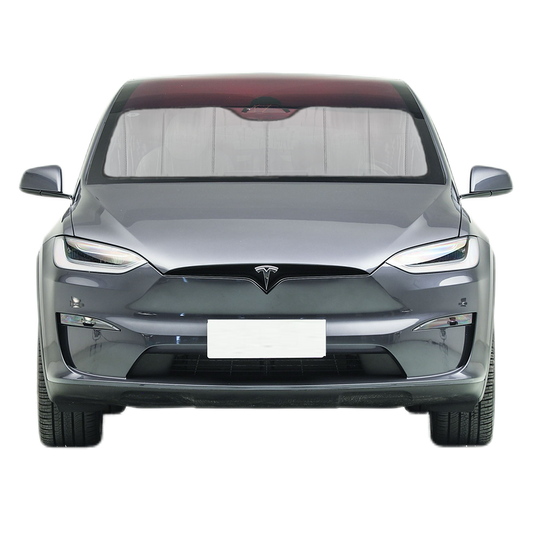 Custom Fit Car Front Window Foldable Sunshade for Tesla Model X (2015-2019)