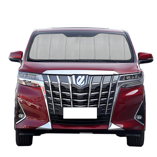 Custom Fit Car Front Window Foldable Sunshade for Toyota Alphard (2015-2023)