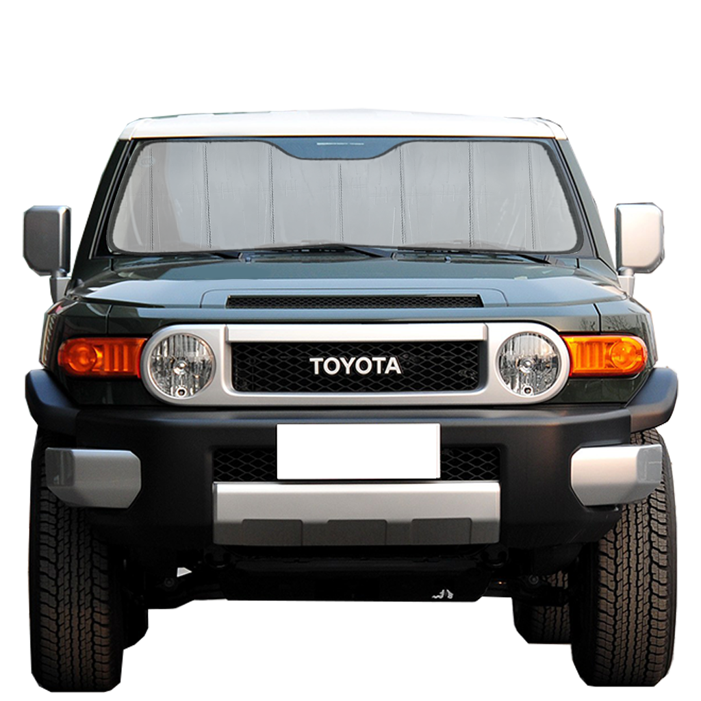 Custom Fit Car Front Window Foldable Sunshade for Toyota FJ Cruiser (2006-2022)