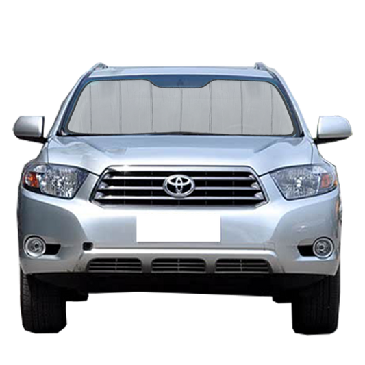 Custom Fit Car Front Window Foldable Sunshade for Toyota Kluger/Highlander (2000-2007)