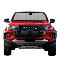 Custom Fit Car Front Window Foldable Sunshade for Toyota Hilux (1997-2005)