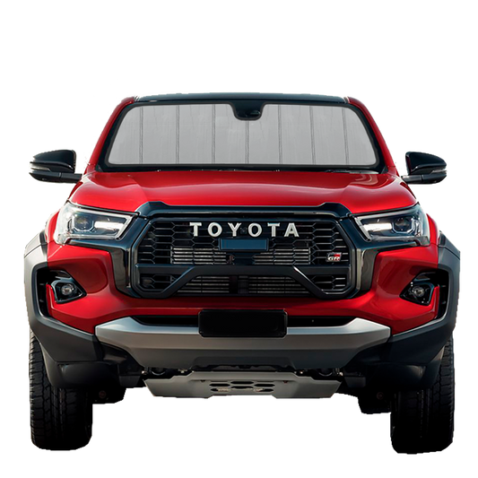Custom Fit Car Front Window Foldable Sunshade for Toyota Hilux (1997-2005)