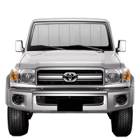 Custom Fit Car Front Window Foldable Sunshade for Toyota LandCruiser 70 Series (1984-Present)