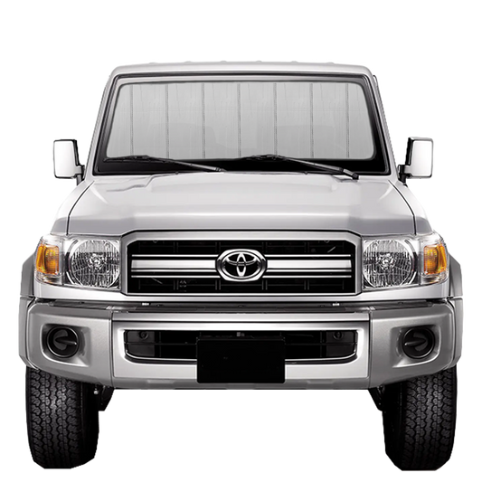 Custom Fit Car Front Window Foldable Sunshade for Toyota LandCruiser 70 Series (1984-Present)