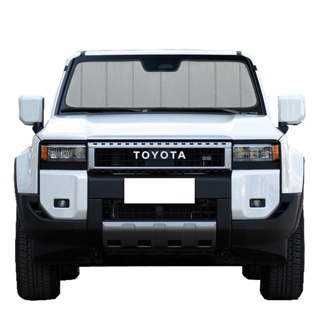 Custom Fit Car Front Window Foldable Sunshade for Toyota LandCruiser Prado 150 Series | Lexus GX 460 (2017-2023)