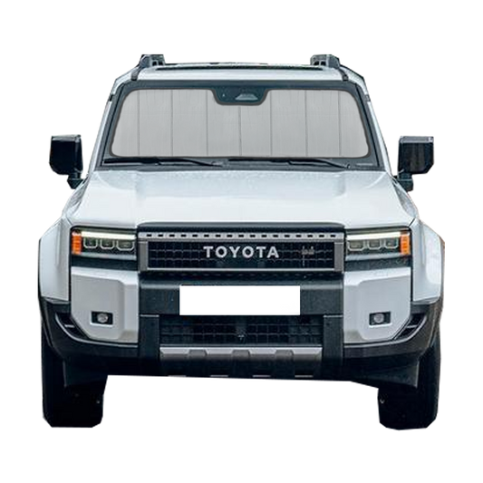Custom Fit Car Front Window Foldable Sunshade for Toyota LandCruiser Prado 250 Series | Lexus GX (2023-Present)