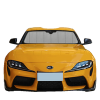 Custom Fit Car Front Window Foldable Sunshade for Toyota Supra (1993-2002)