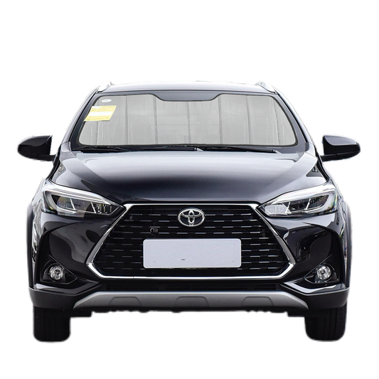 Custom Fit Car Front Window Foldable Sunshade for Toyota Yaris/GR Yaris Hatchback (2020-Present)
