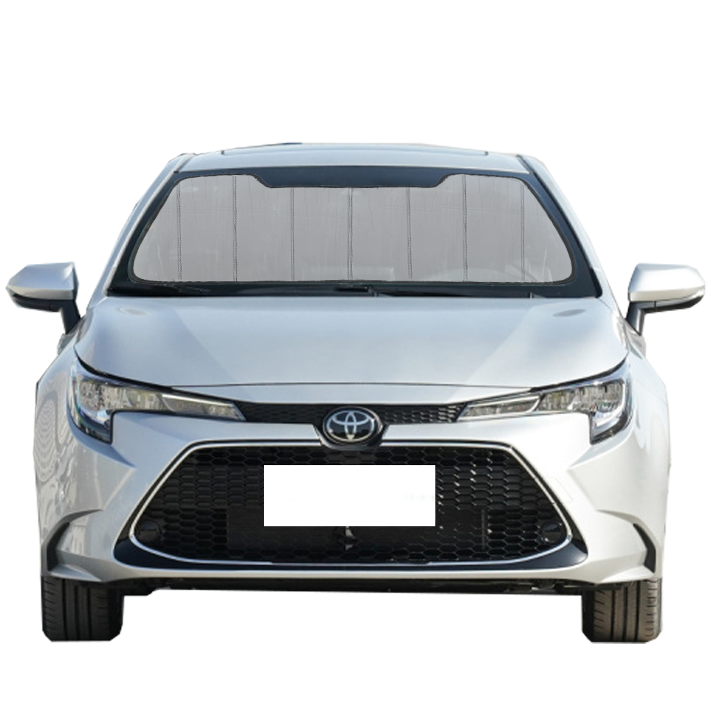 Custom Fit Car Front Window Foldable Sunshade for Toyota bZ4X | Subaru Solterra (2022-Present)