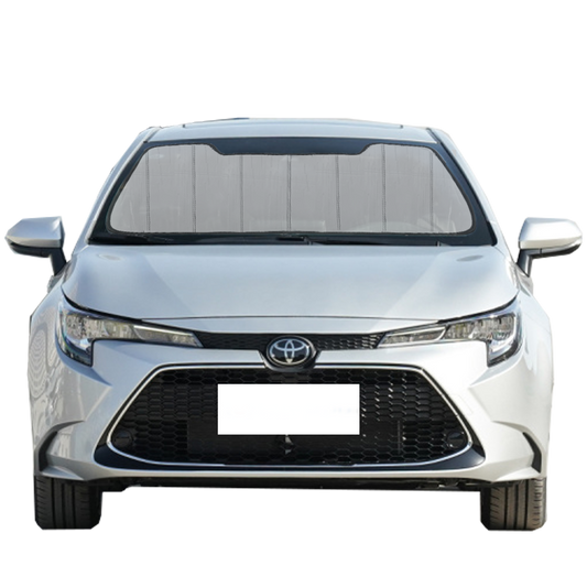 Custom Fit Car Front Window Foldable Sunshade for Toyota bZ4X | Subaru Solterra (2022-Present)