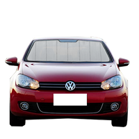 Custom Fit Car Front Window Foldable Sunshade for Volkswagen Golf Hatchback/Wagon (1997-2006)