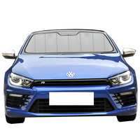 Custom Fit Car Front Window Foldable Sunshade for Volkswagen Scirocco (2008-2017)